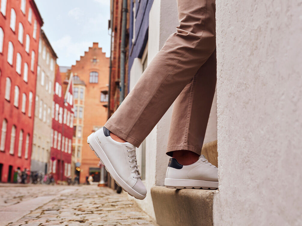 Geox respira white sneakers top