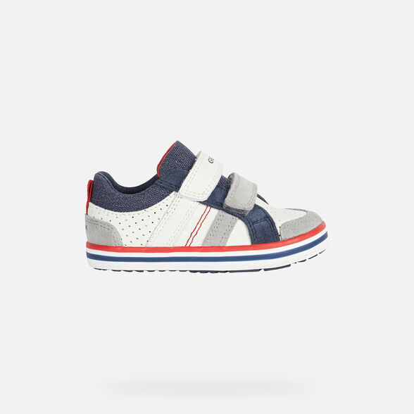 Geox Kilwi Bebe Garcon Sneakers Blanches Geox Ss21