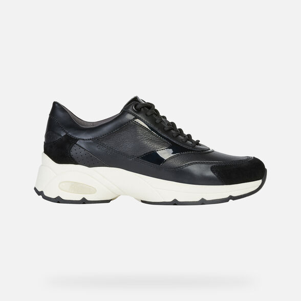 Geox ALHOUR Mujer: Sneakers Negros | Geox® Colección OI