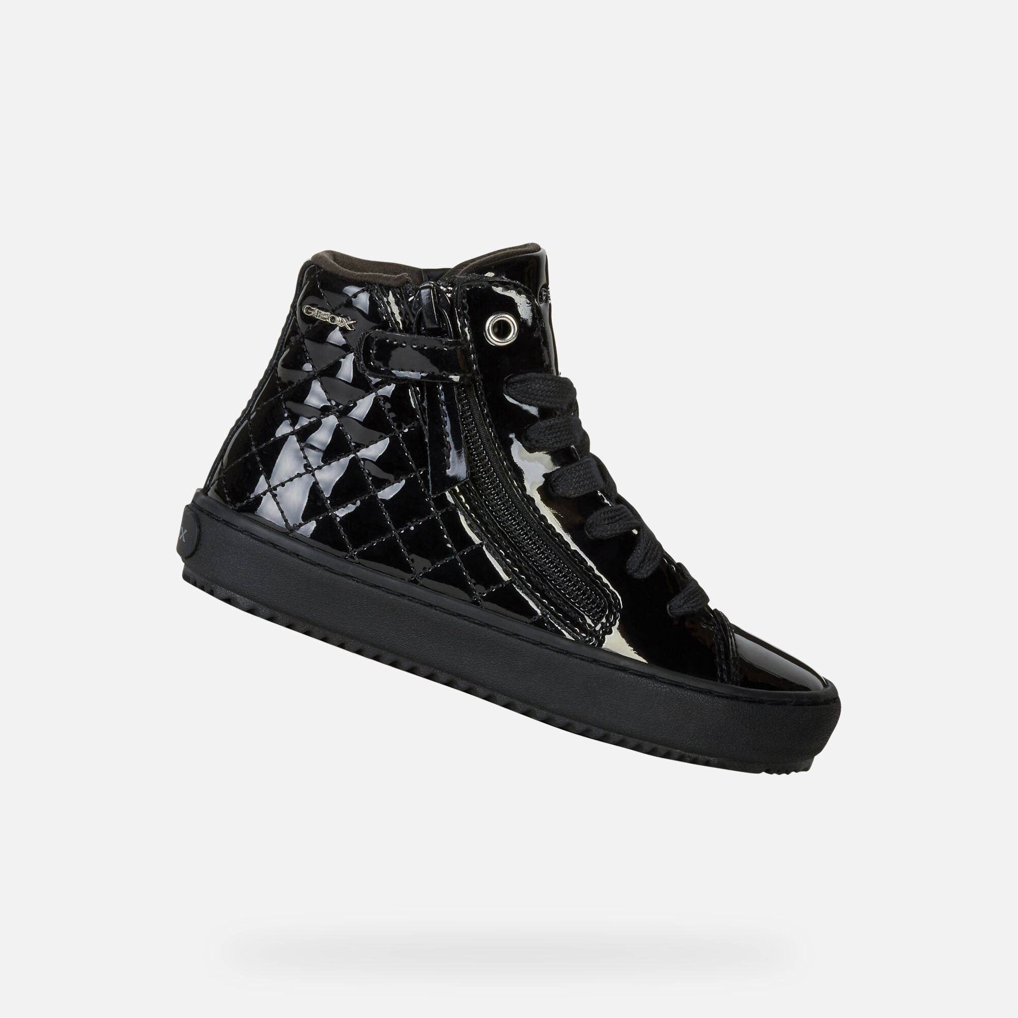 geox black sneakers