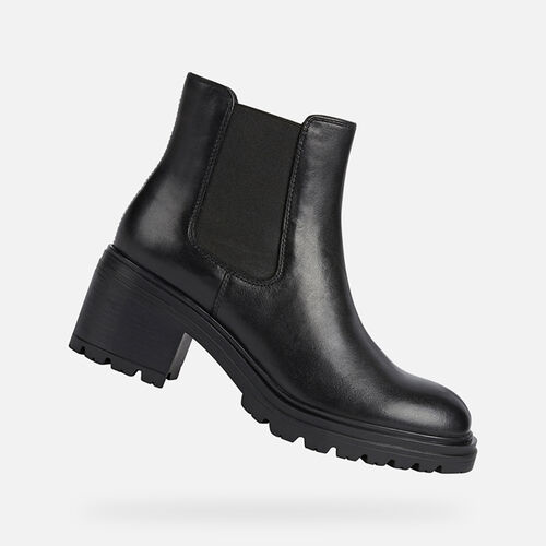 ANKLE BOOTS WOMAN GEOX DAMIANA WOMAN - null