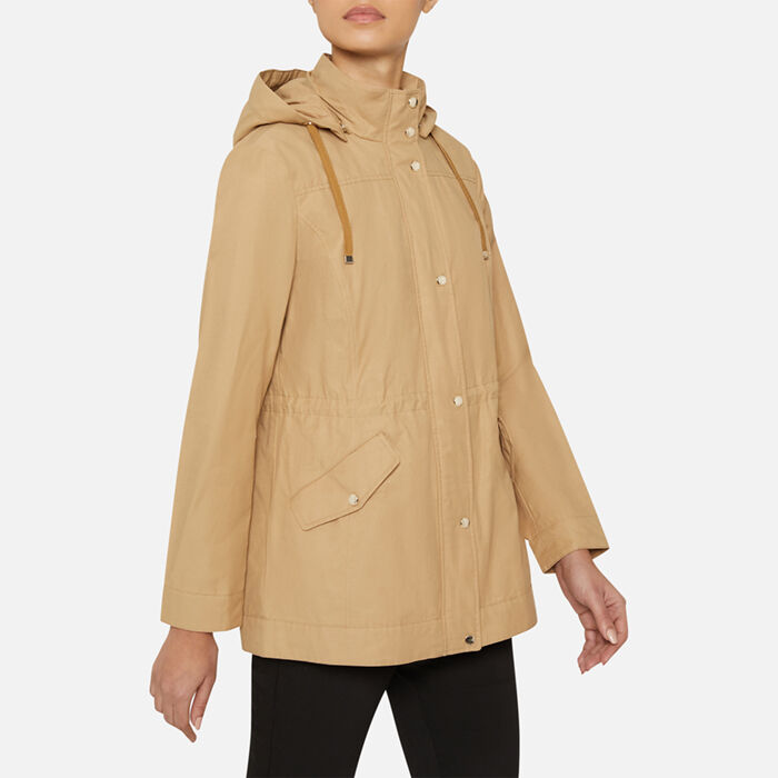 Parka transpirable para mujer Geox