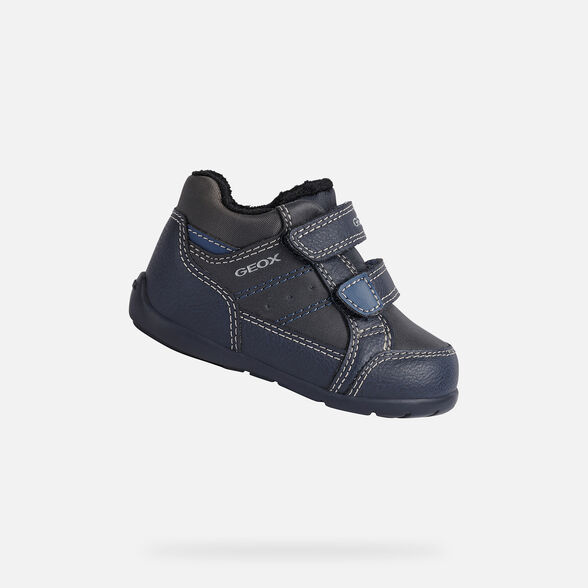Geox Elthan Bebe Garcon Premiers Pas Bleu Marine Geox