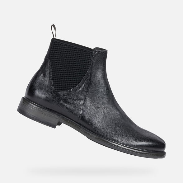 Geox Terence Homme Bottines Noires Geox Saison 20 21