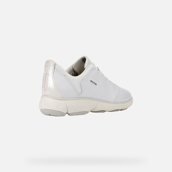 Geox Nebula Woman Off White Sneakers Geox Nebula