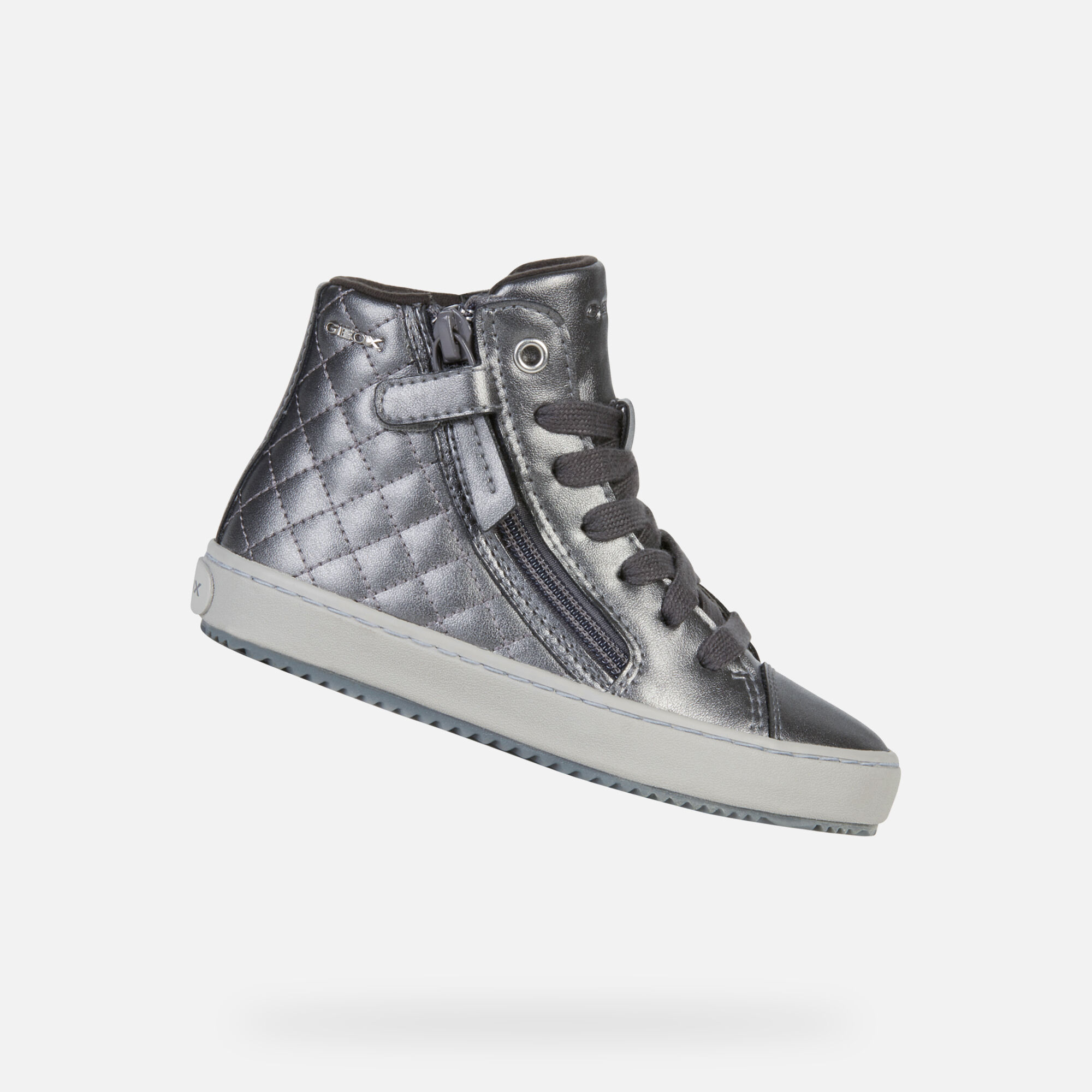girls gray sneakers