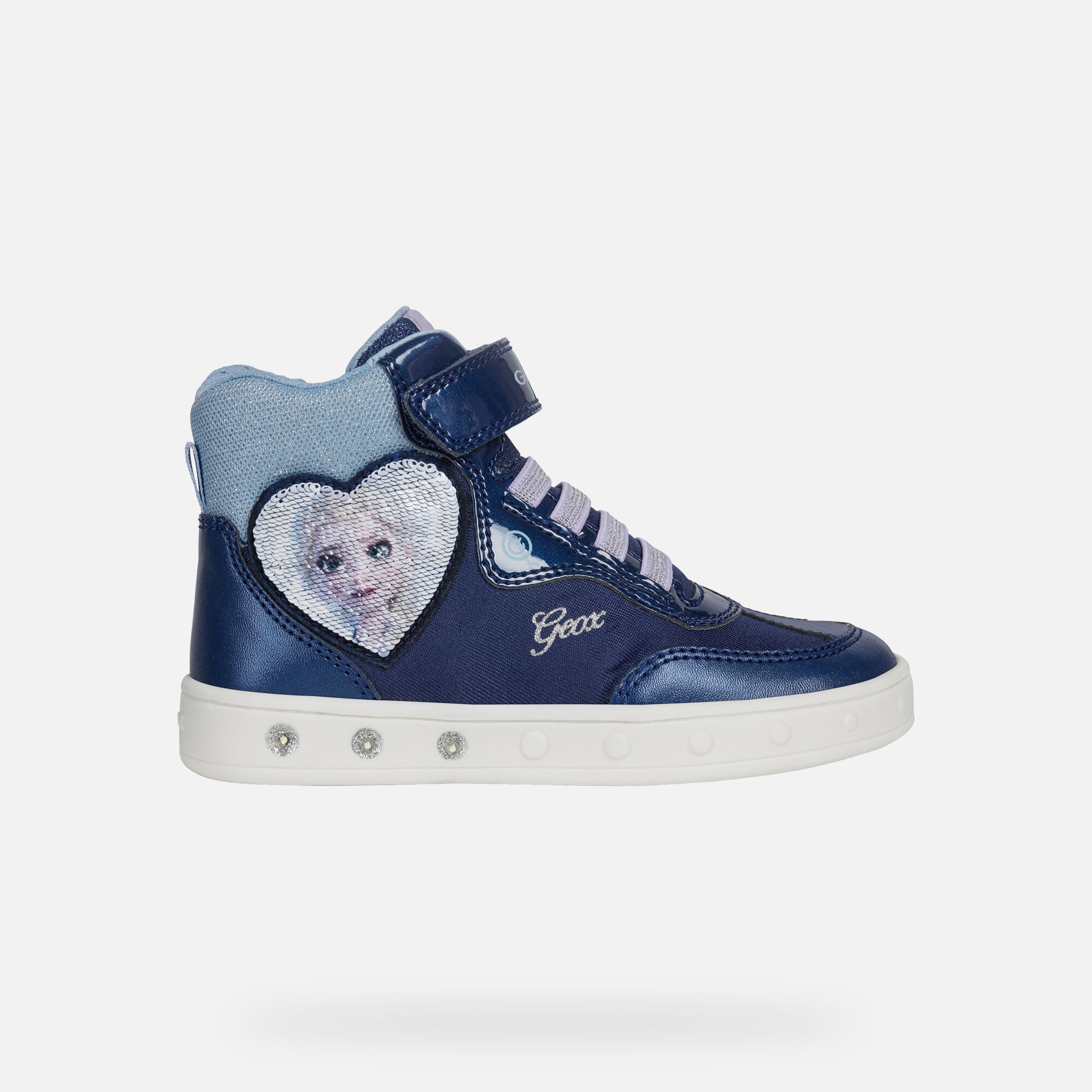 Geox SKYLIN GIRL Sneakers Blu navy Bambina | Geox® Frozen