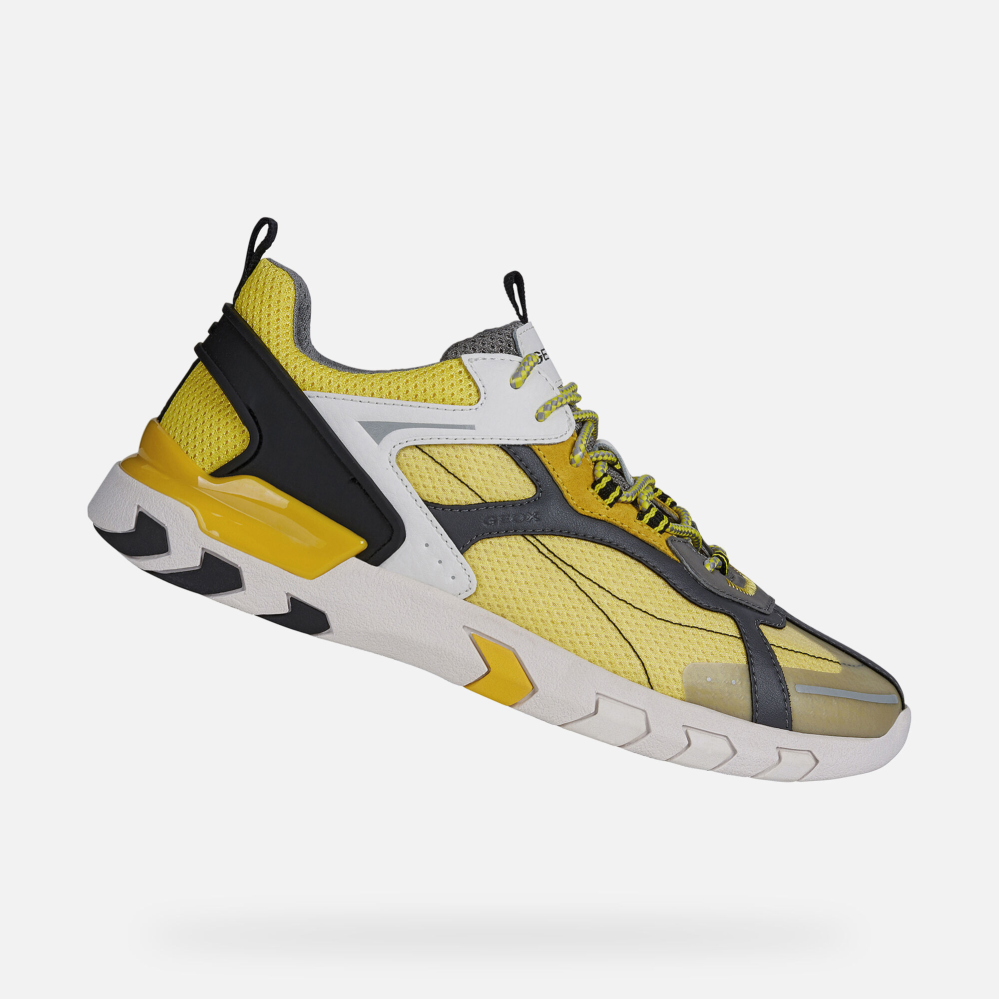 Geox GRECALE Man: Light yellow Sneakers 