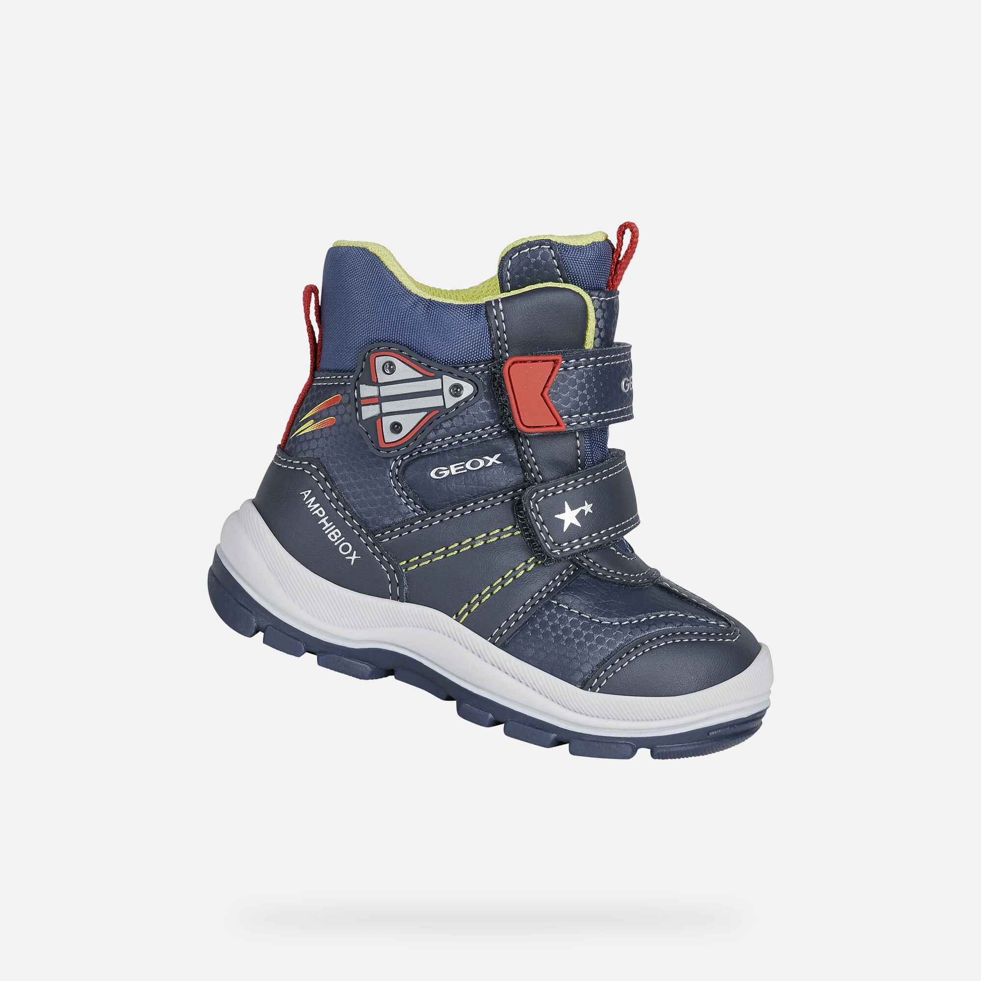 Geox J ORIZONT BOY ABX Nero - Scarpe stivali Bambino 62,50 €