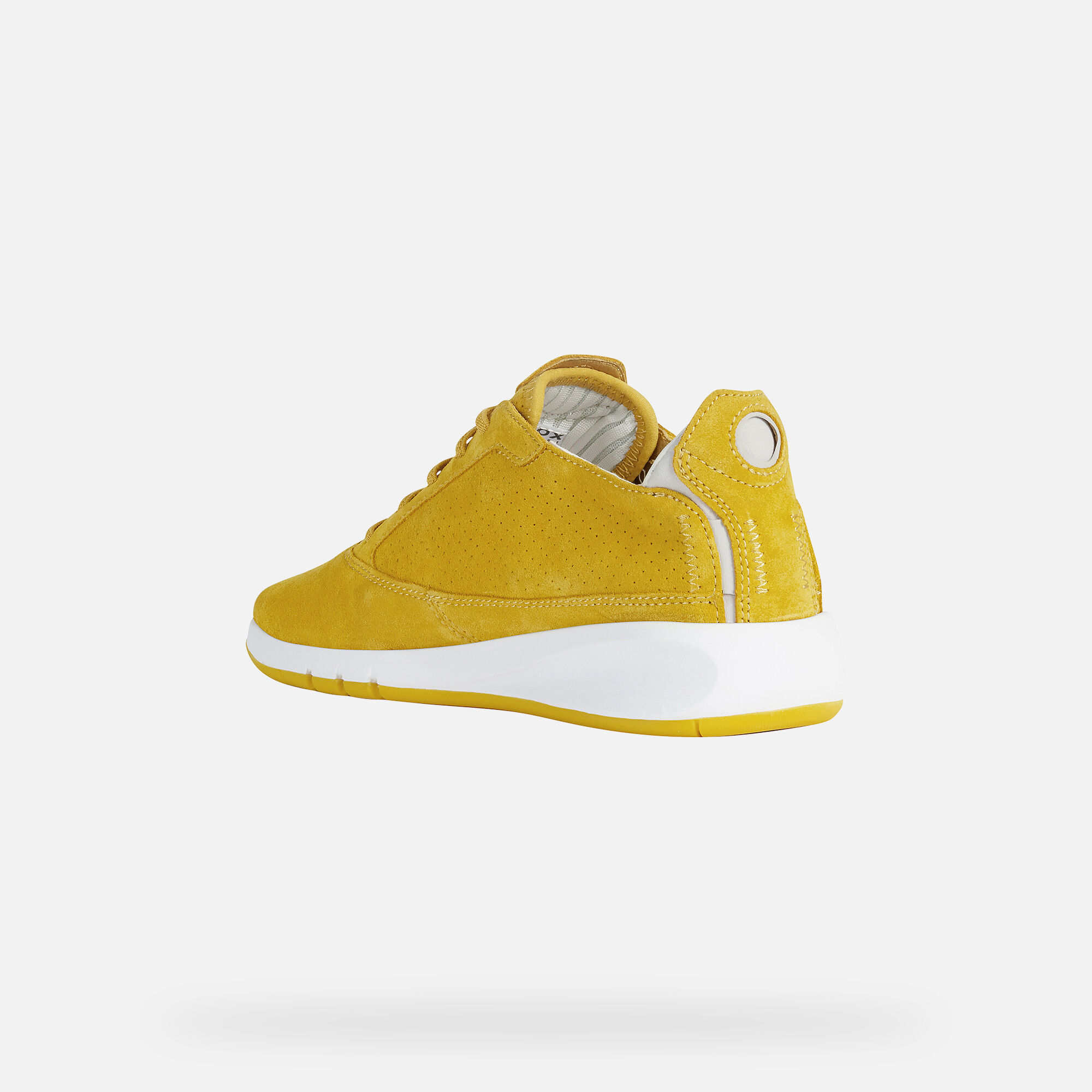 light yellow sneakers