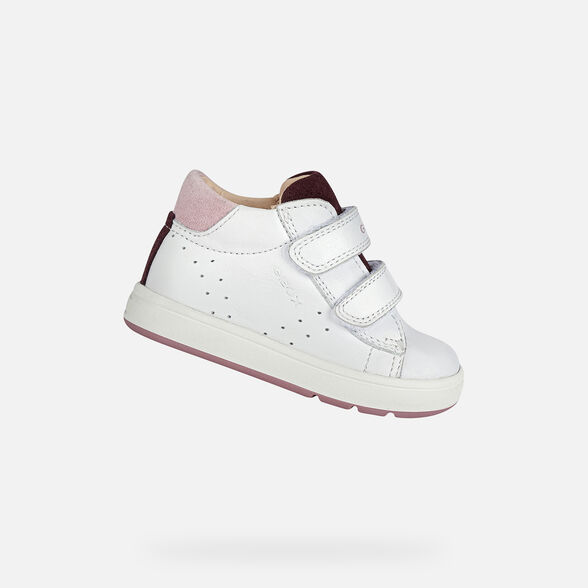 Geox Biglia Bebe Fille Premiers Pas Blanc Geox 21