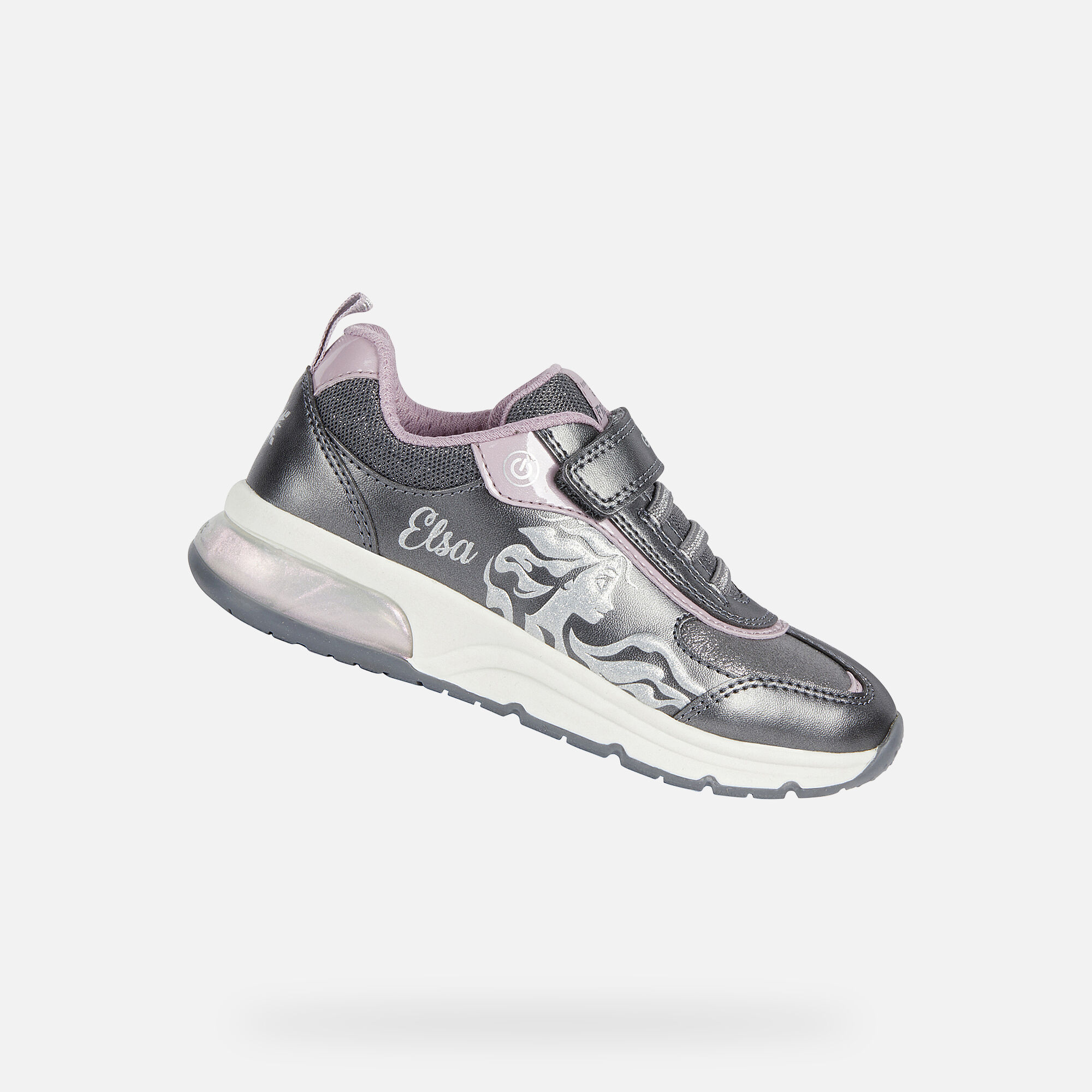 geox silver shoes