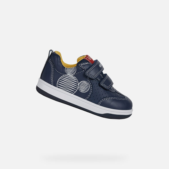 Geox New Flick Bebe Garcon Sneakers Bleu Marine Geox Ss21