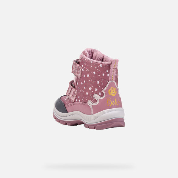 Geox Baby-Mädchen B Flanfil Girl B ABX Ankle Boot 