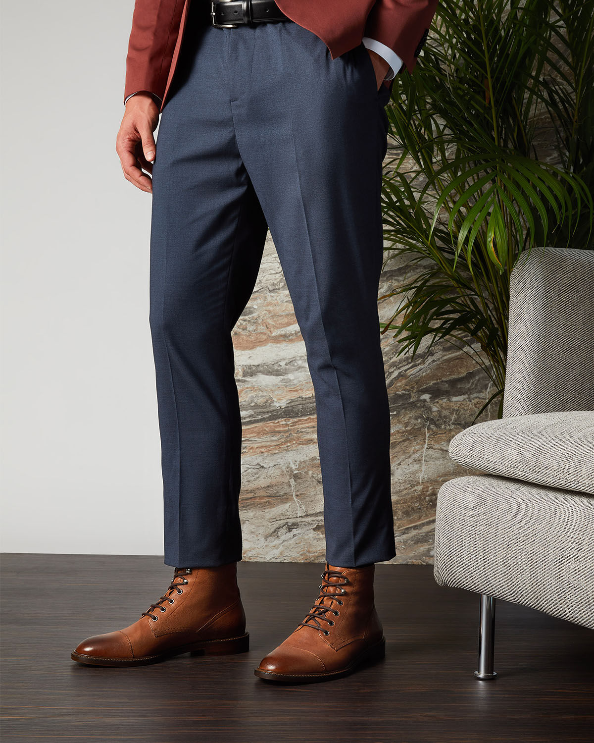 light brown ankle boot