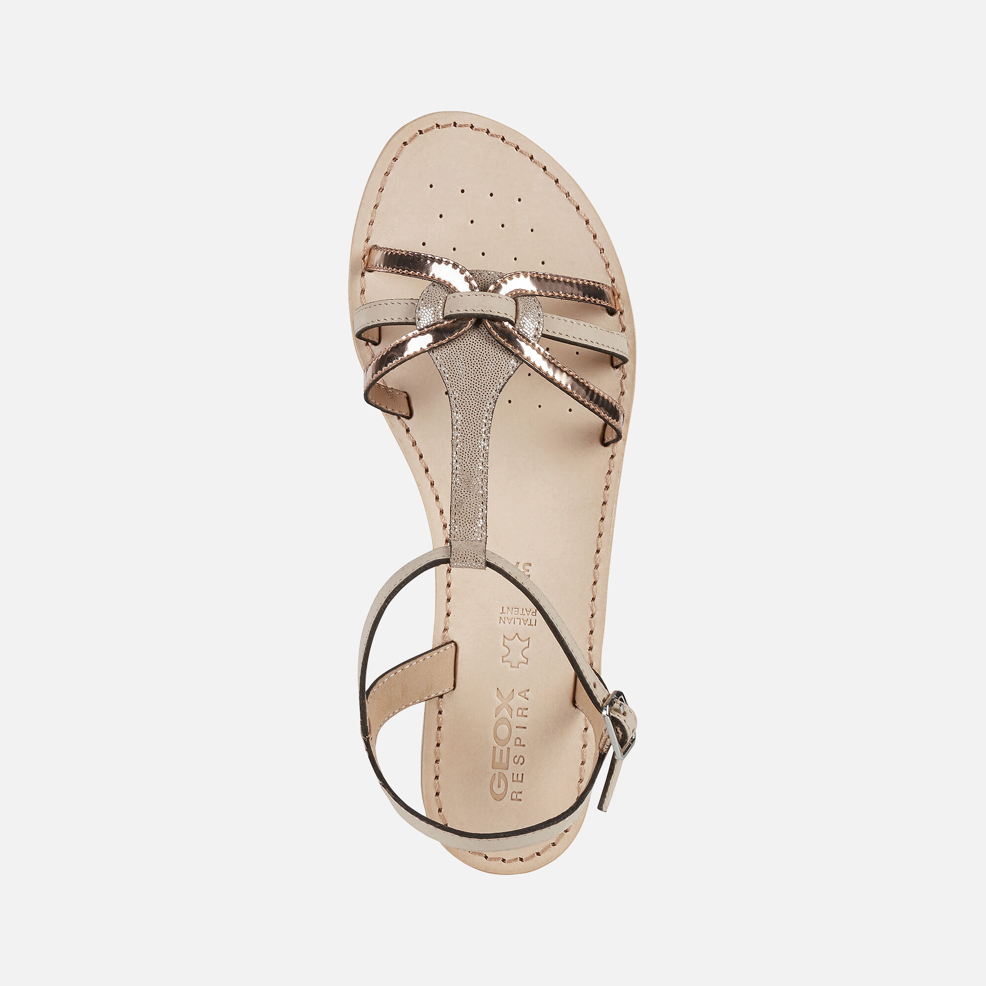 Geox SOZY Woman: Lt Taupe Sandals | Geox ® Official Store
