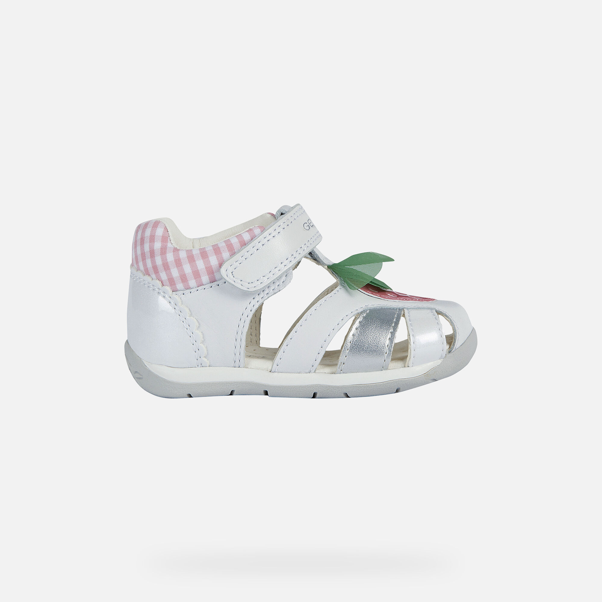 Geox EACH Baby Girl: White First Steps | Geox Spring/Summer