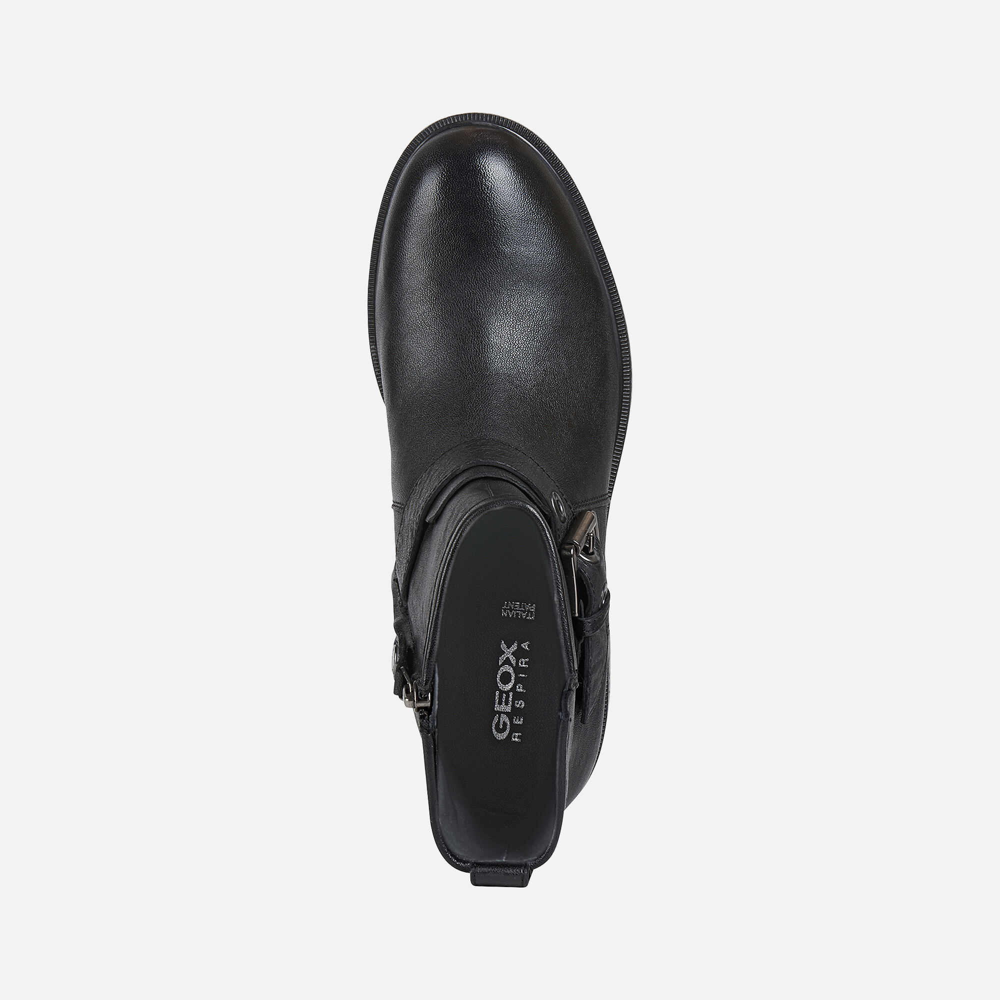 Geox® CATRIA Woman: Black Ankle Boots 