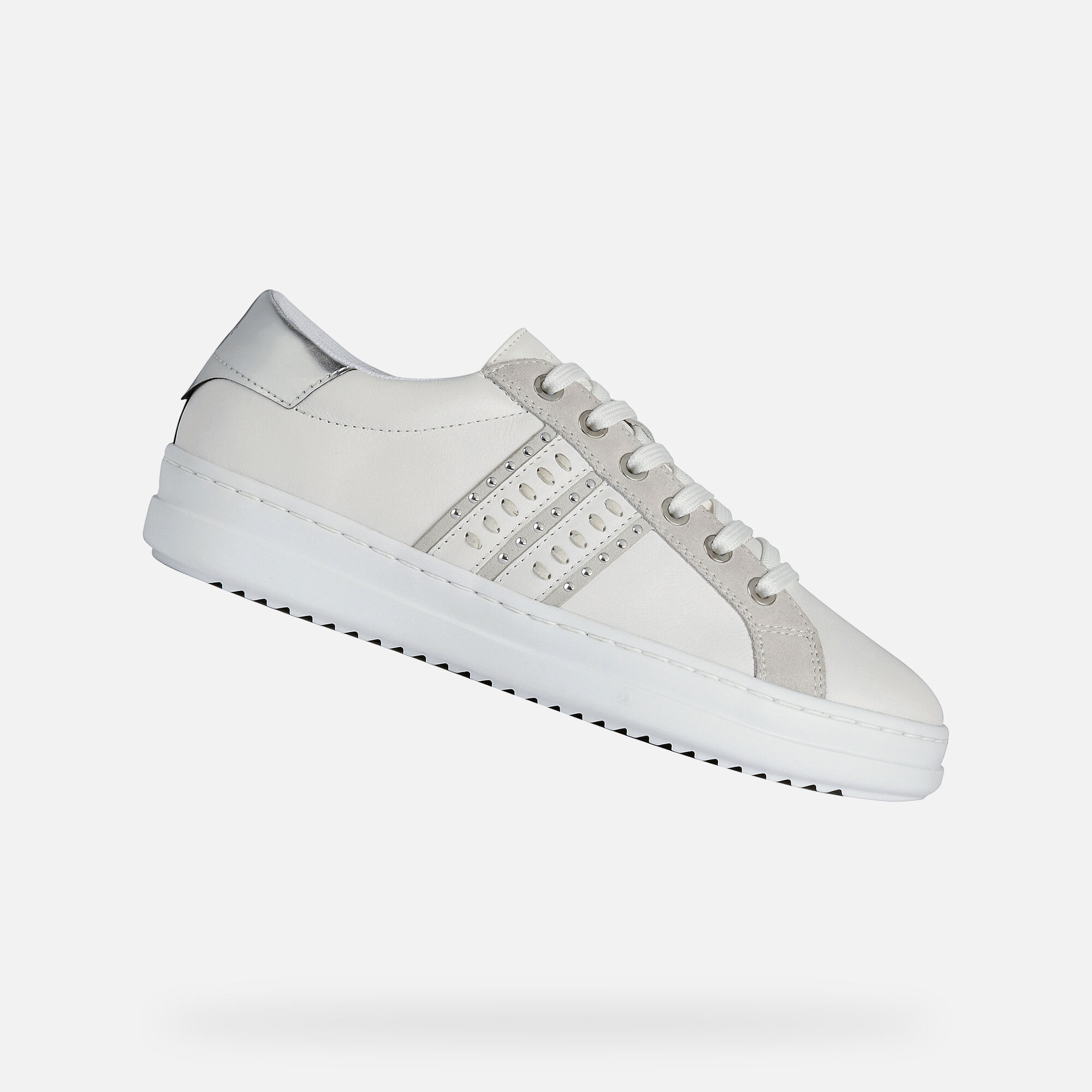 geox sneakers white