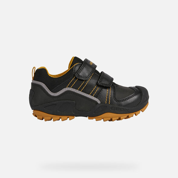 Geox New Savage Junior Boy Black Shoes Geox Online