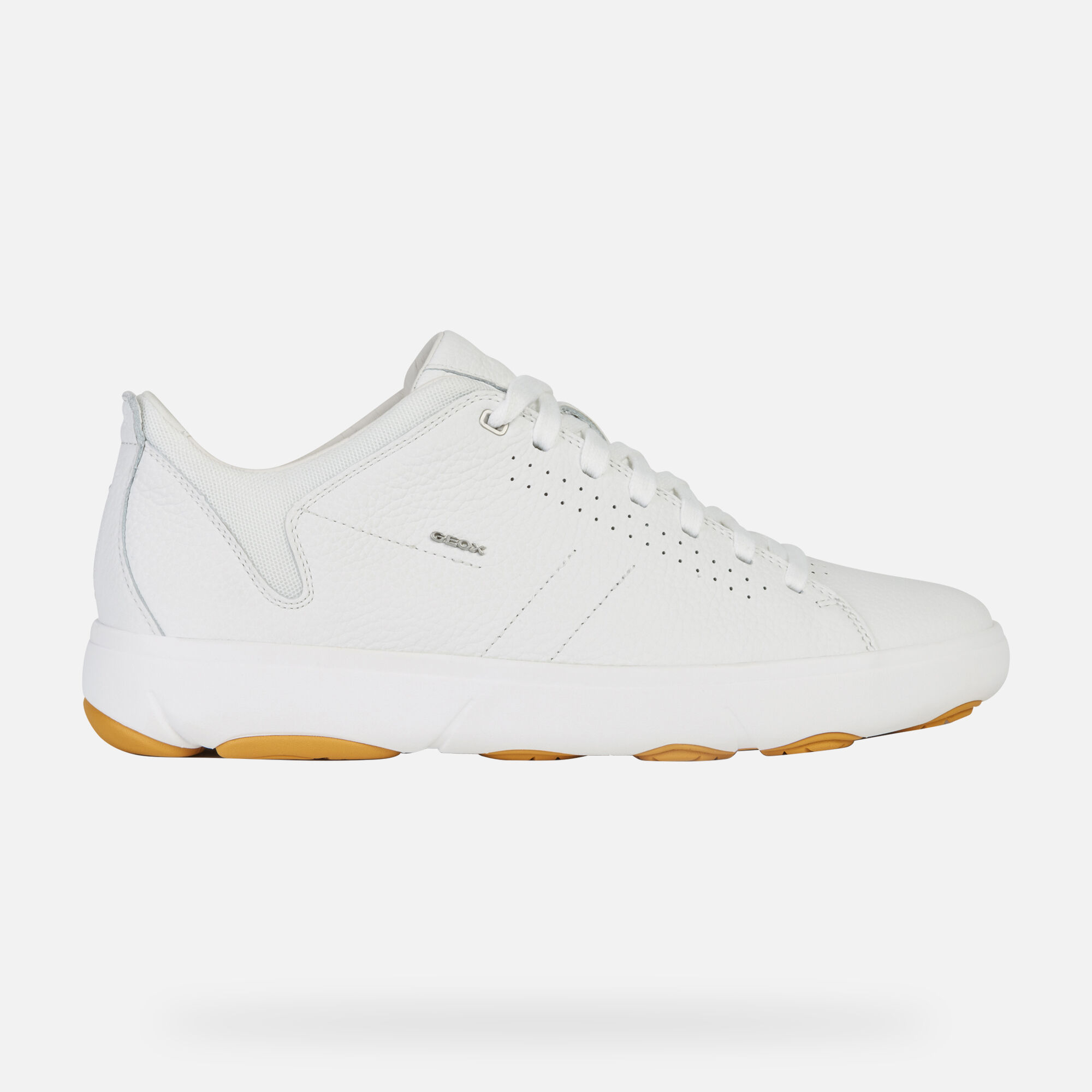 Geox NEBULA Y Man: White Sneakers 