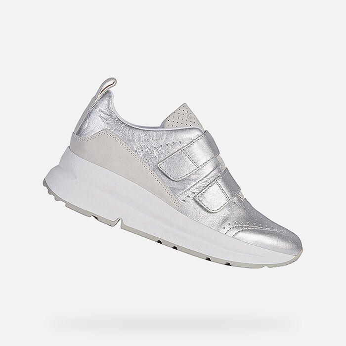 geox womens wedge sneakers