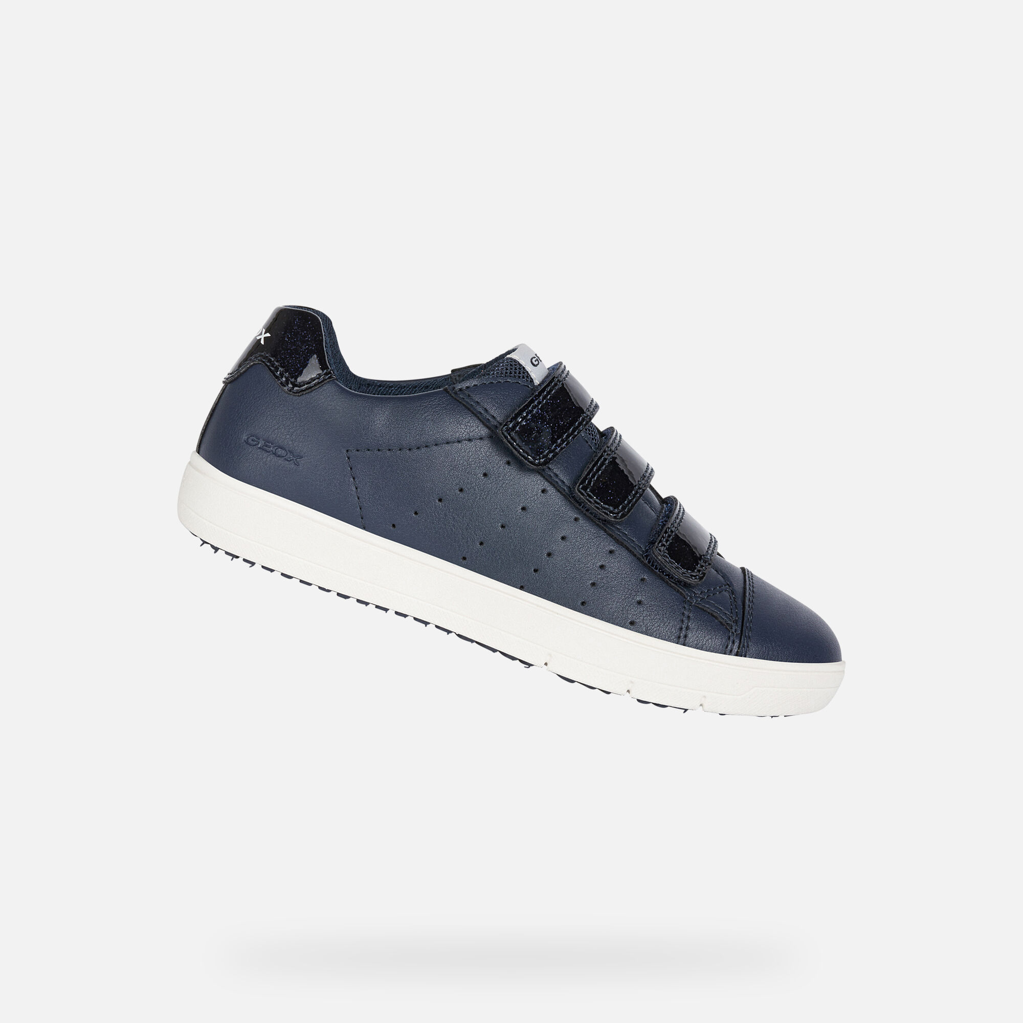 Geox® SILENEX Junior Girl: Navy blue Sneakers | FW21 Geox®