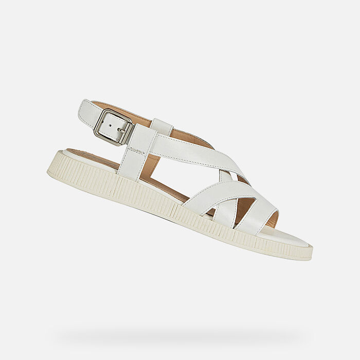 geox flat sandals