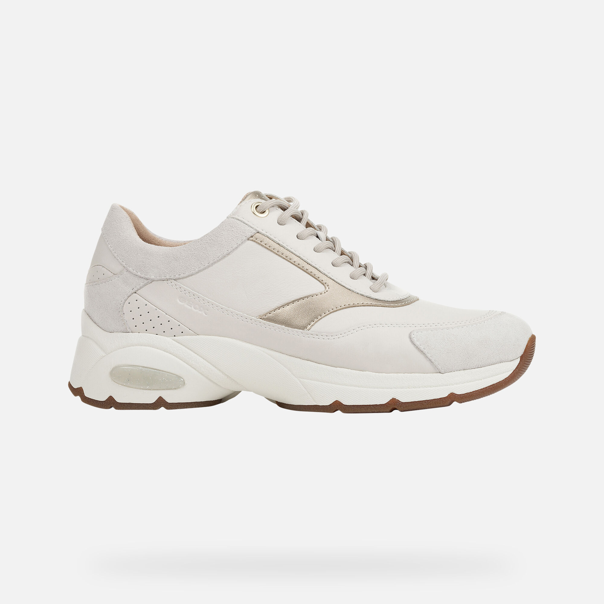 Geox ALHOUR Sneakers Bianche sporco Donna | Geox® FW20