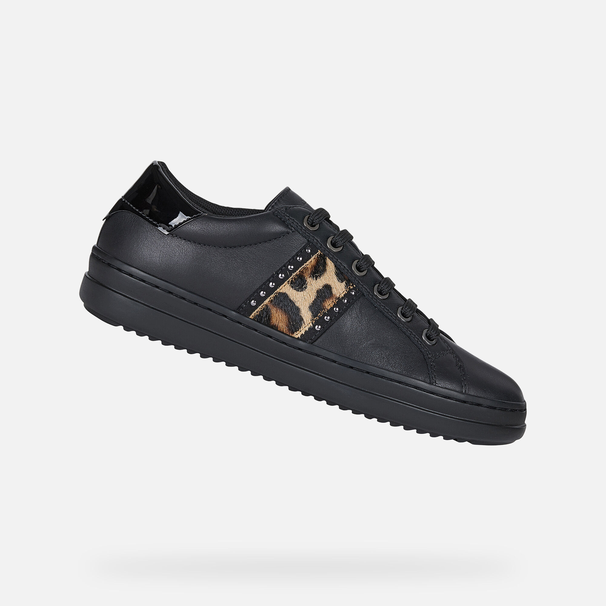 Geox® PONTOISE: Sneakers Nere Donna | Geox® AI 21