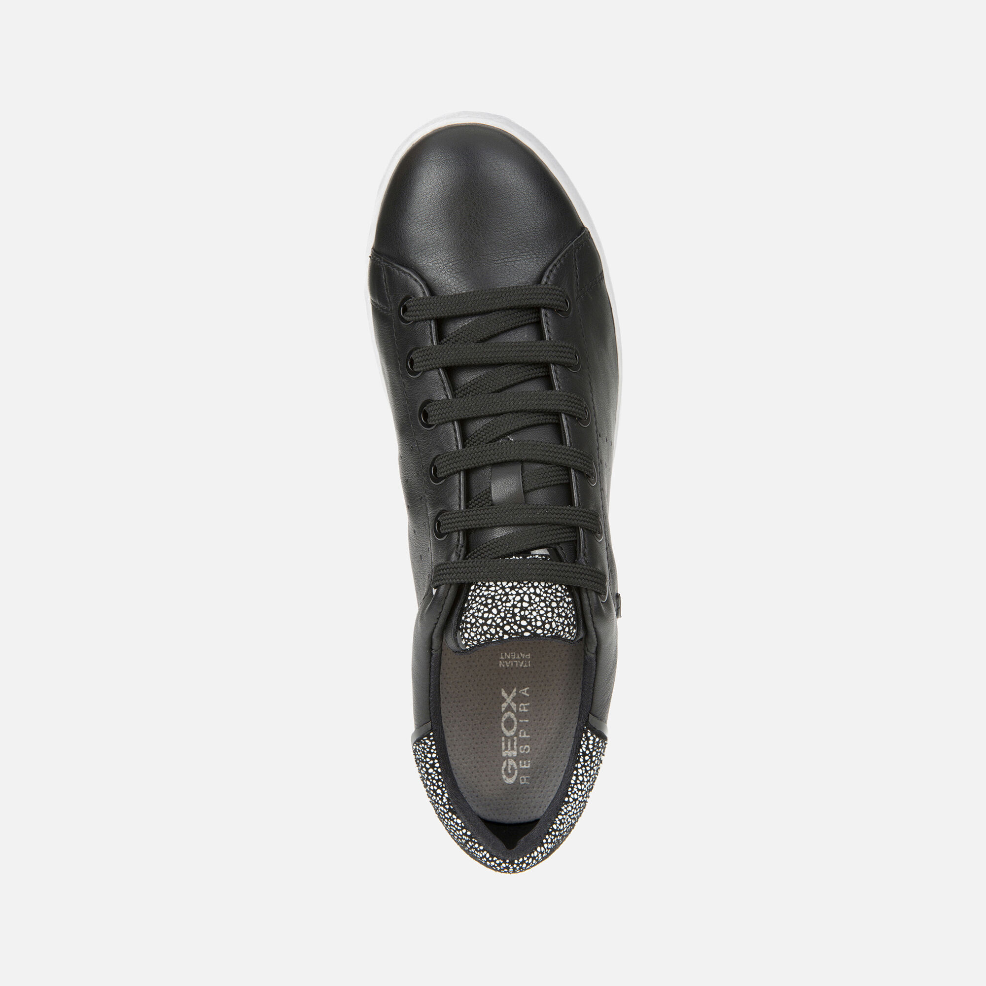 geox d jaysen a womens leather sneakers