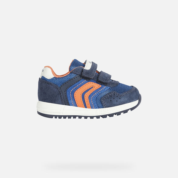 SNEAKERS BABY GEOX ALBEN BABY BOY - NAVY AND ROYAL