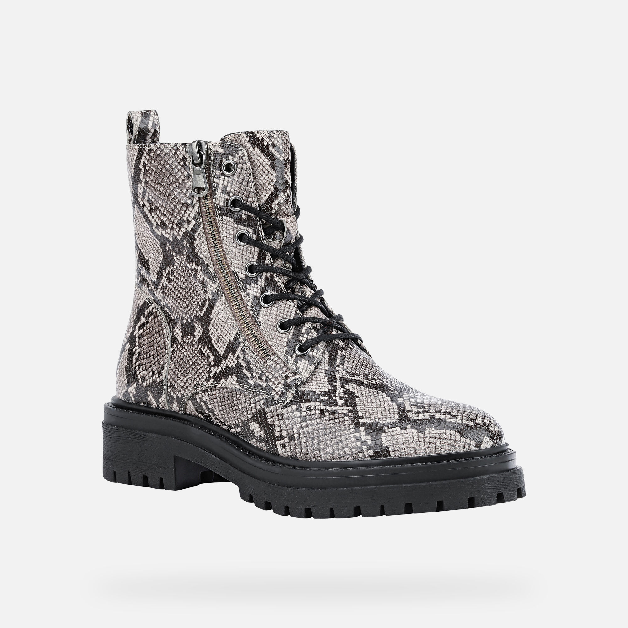 Geox® IRIDEA Woman: Beige Ankle Boots