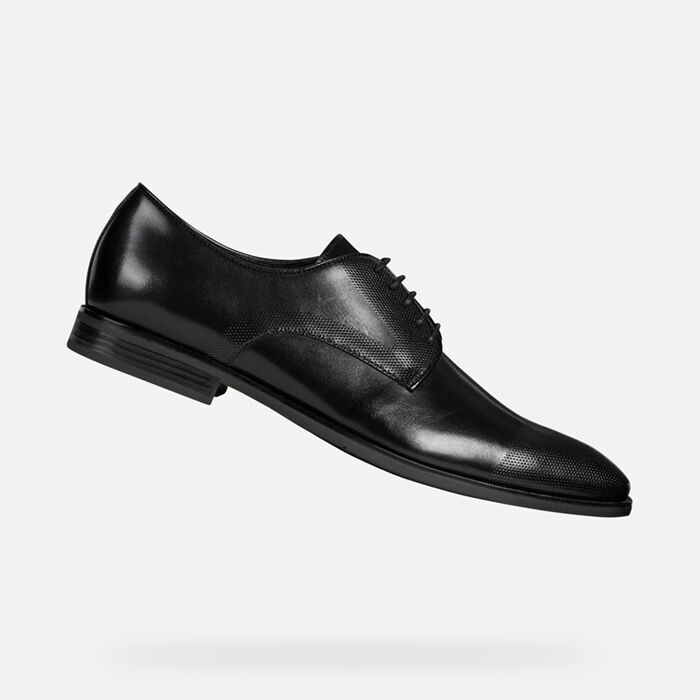 Geox UOMO FEDERICO - Stringate eleganti - black/nero Geox UOMO FEDERICO - Stringate eleganti - black/nero