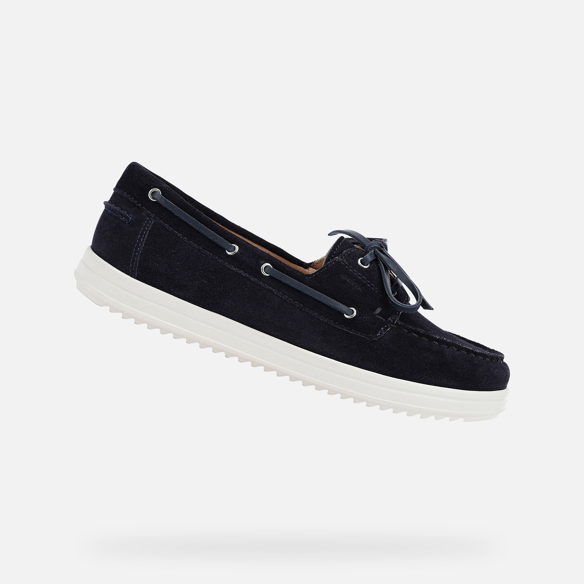 geox navy loafers