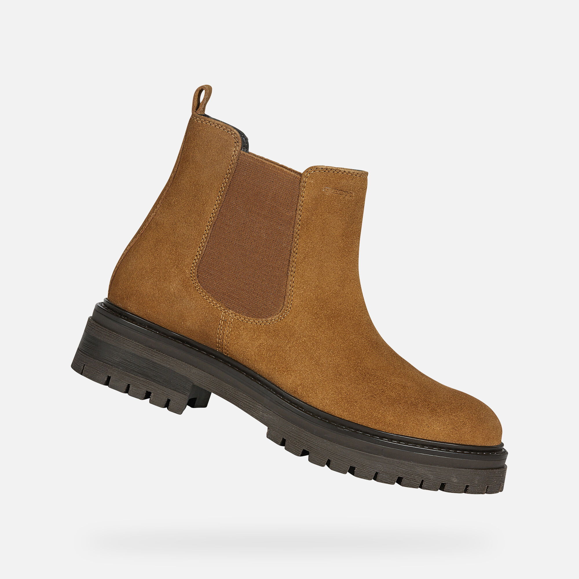 Geox IRIDEA Woman: Camel Ankle Boots 
