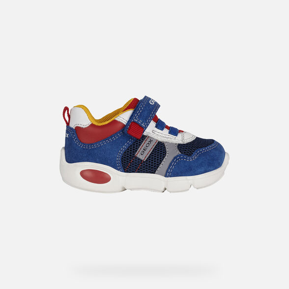 Geox Pillo Bebe Garcon Premiers Pas Bleu Roi Geox P E