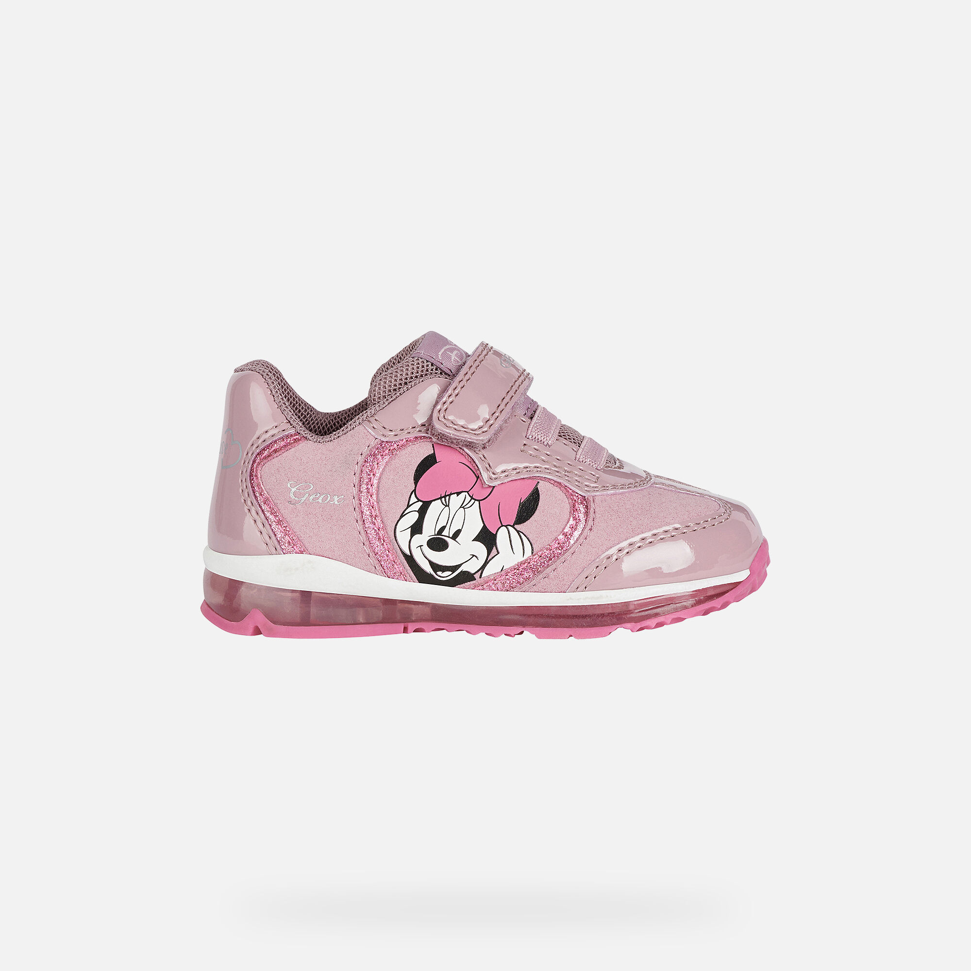 Geox TODO GIRL Baby Girl: Pink Sneakers 