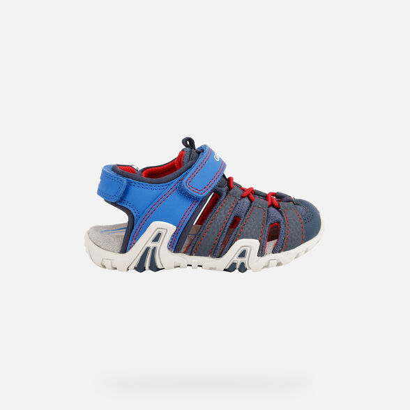 Geox Sandal Kraze Bebe Garcon Sandales Bleu Roi Geox 21