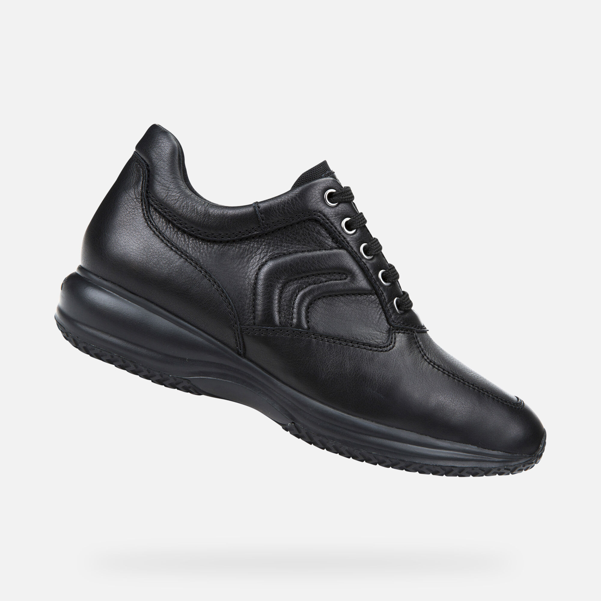 Geox UOMO HAPPY Man: Black Sneakers | Geox® Online Store