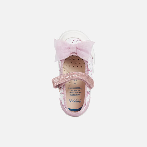 Geox Kilwi Bebe Fille Ballerines Blanc Geox Ss21