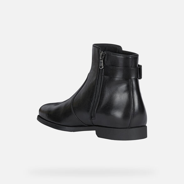 Geox Kaspar Homme Bottines Noires Geox Site Officiel