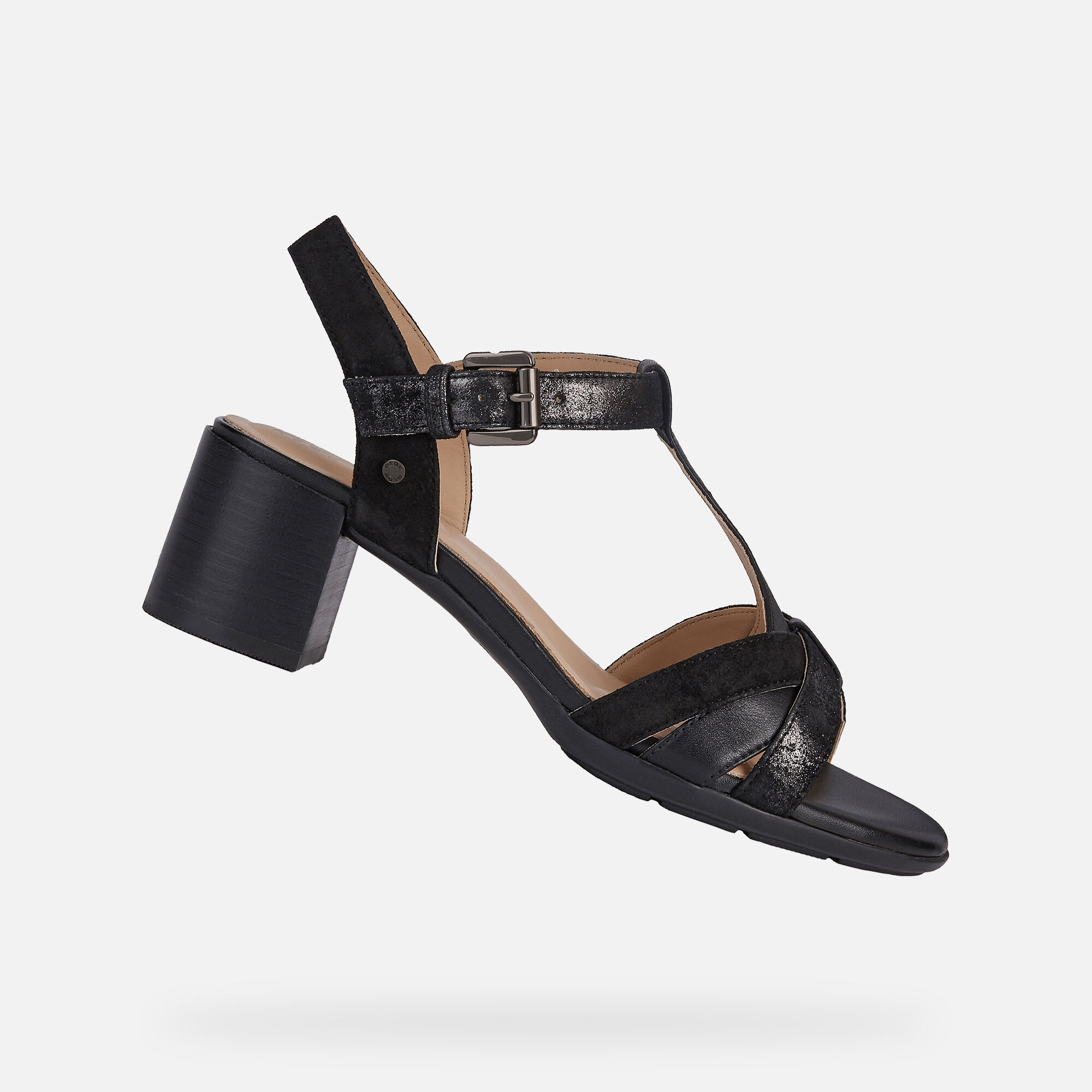 Geox MARYKARMEN Woman: Black Sandals | Geox Spring/Summer
