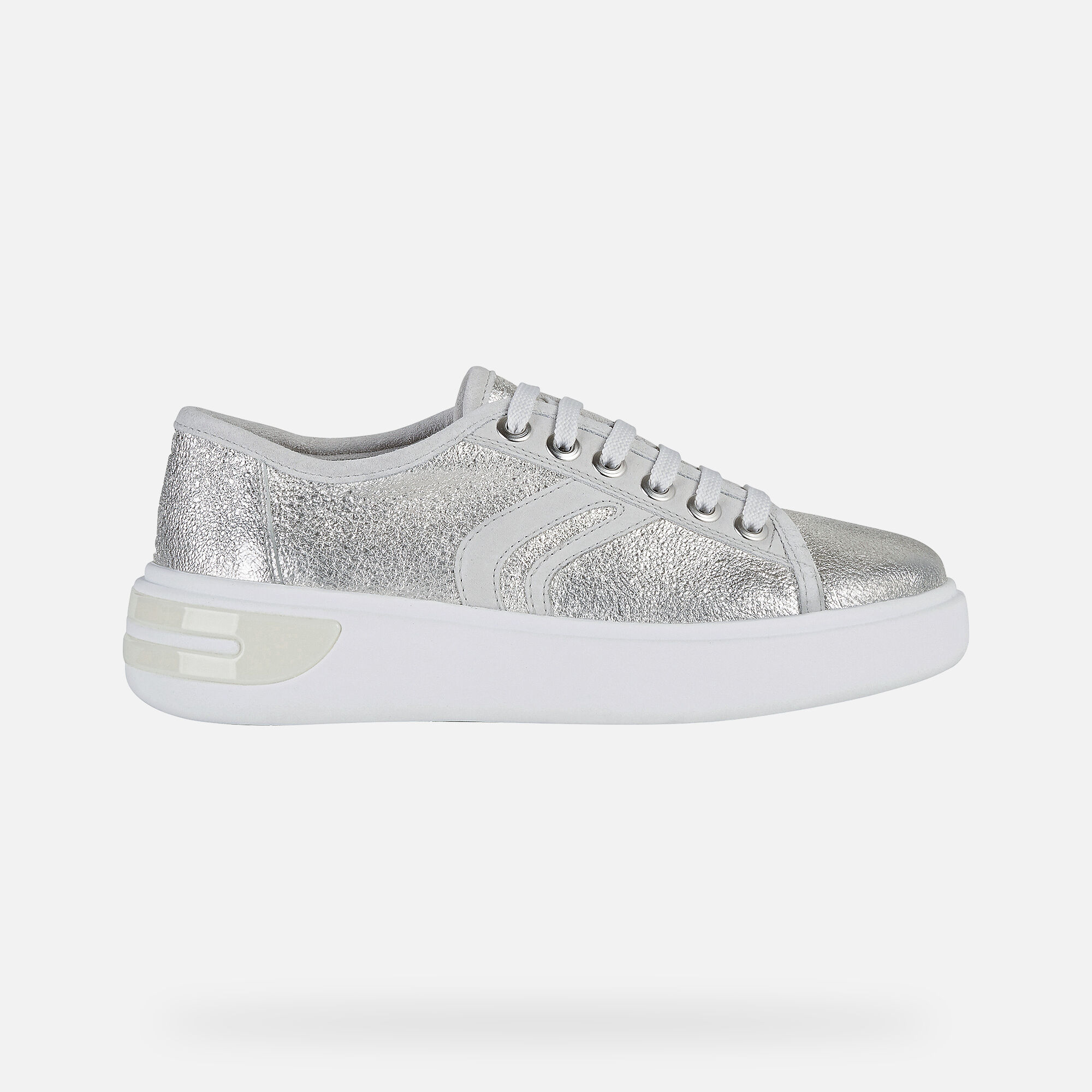 Geox OTTAYA Woman: Silver Sneakers 