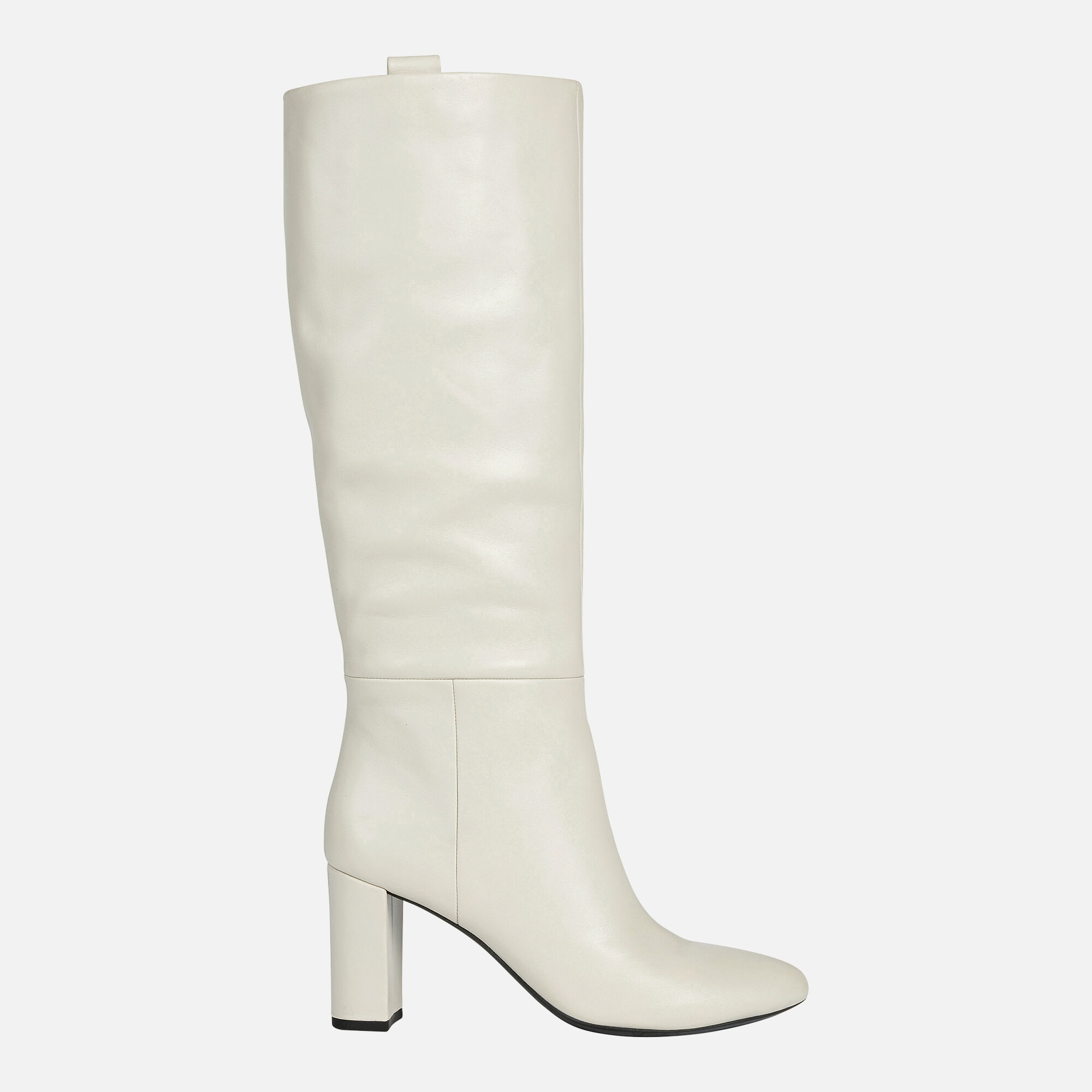 comfortable white boots