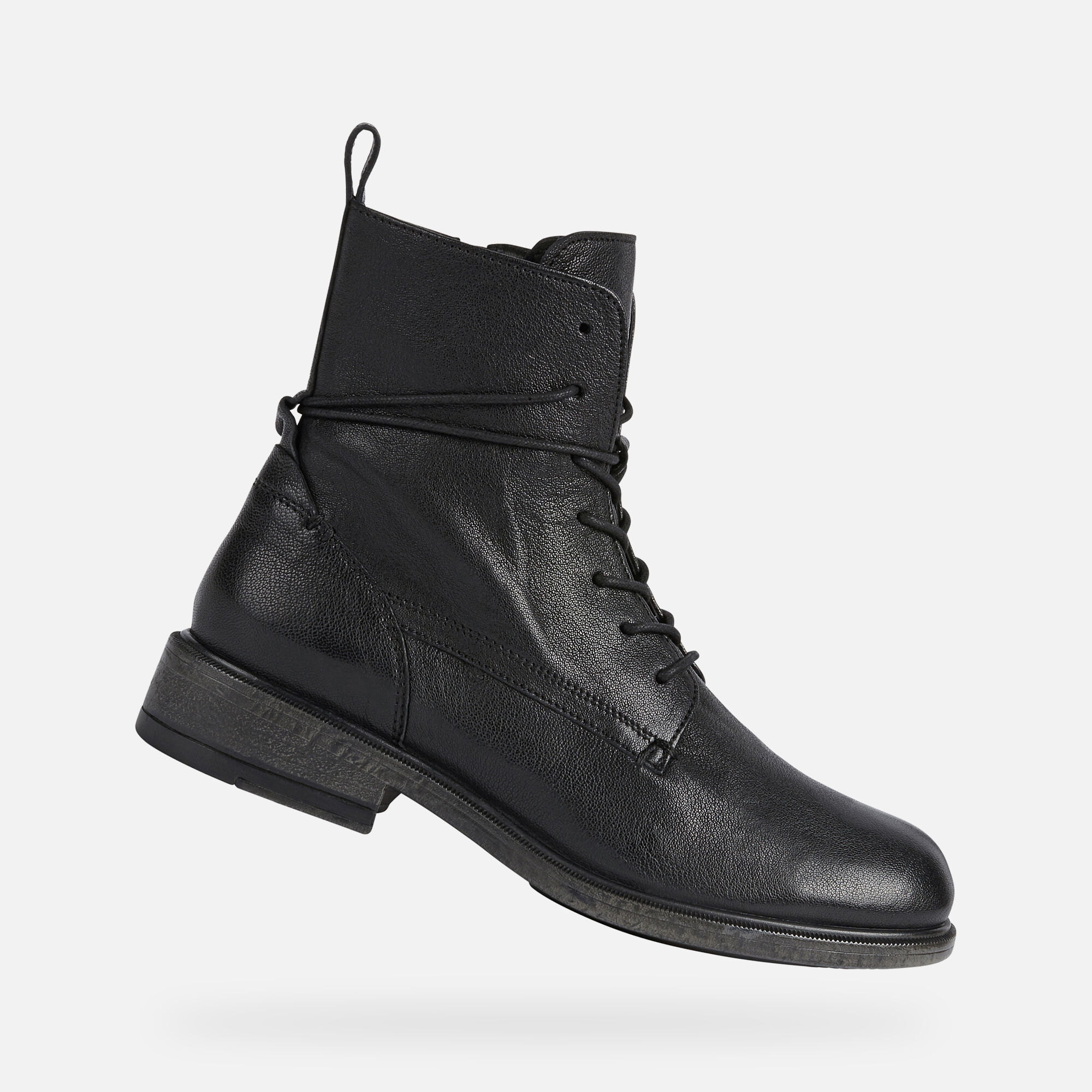 breathable black boots