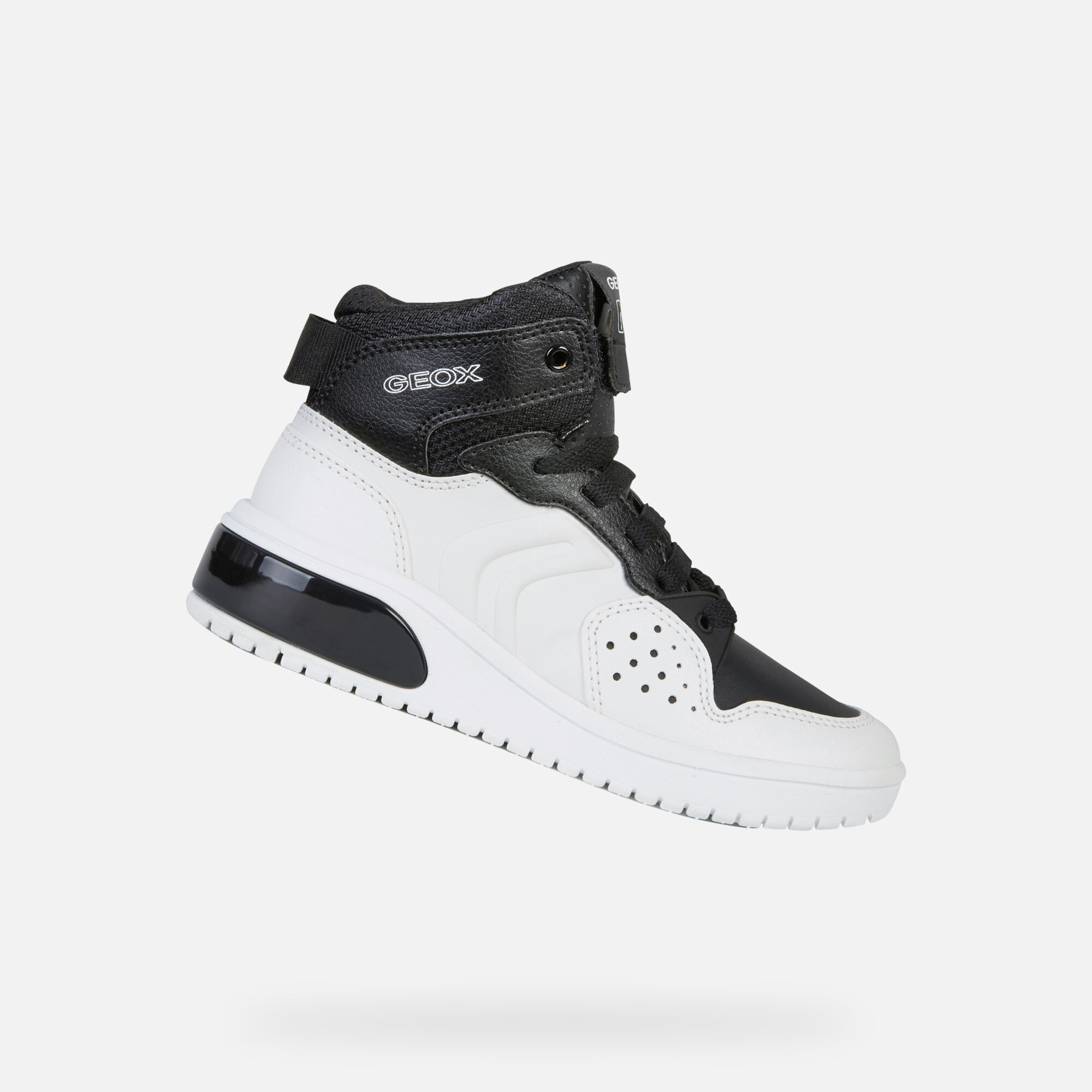 Geox XLED BOY Sneakers Bianche Bambino | Geox® FW20