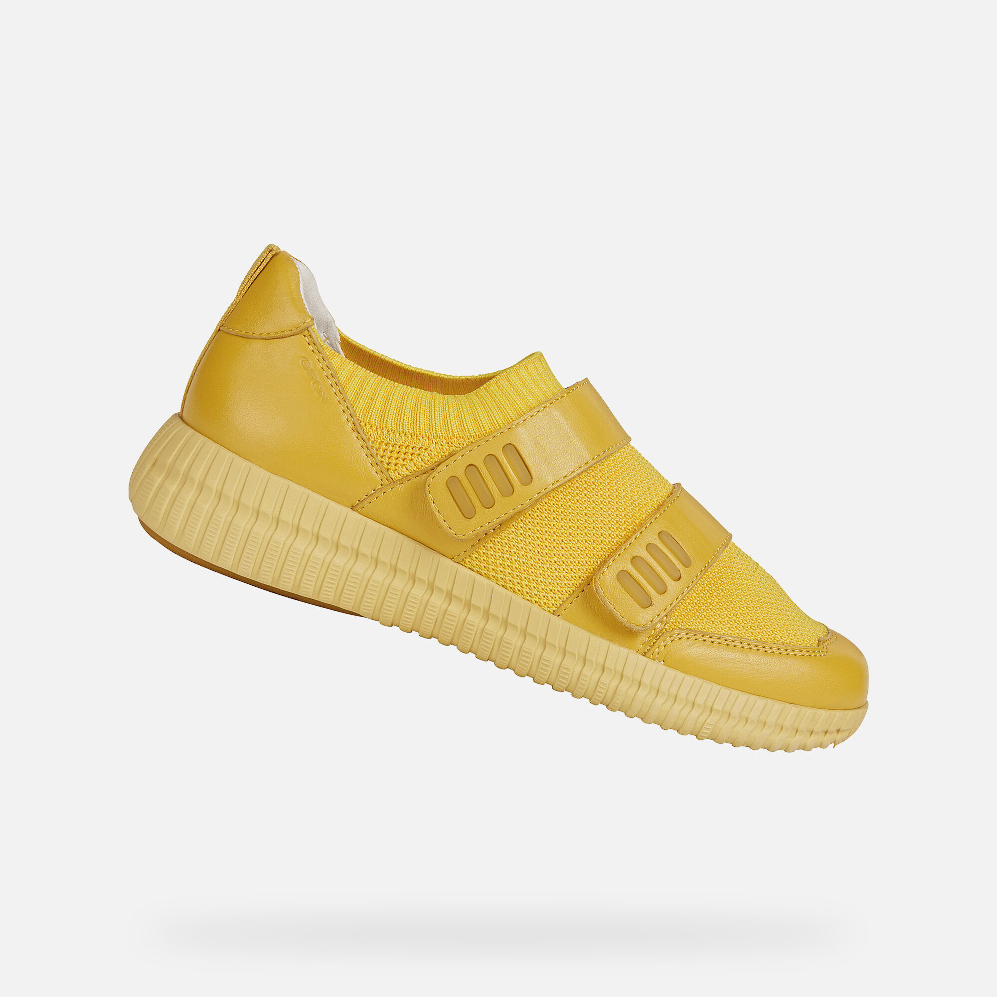 light yellow sneakers