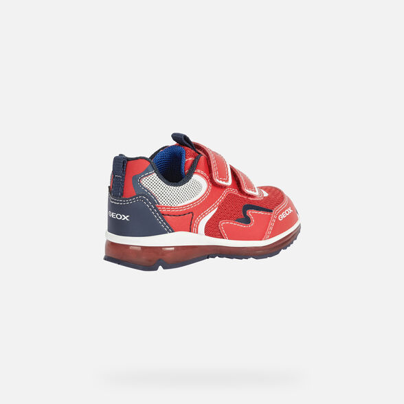Geox Todo Bebe Garcon Sneakers Rouge Geox Ss21