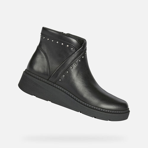ANKLE BOOTS WOMAN GEOX NAHALA WOMAN - null